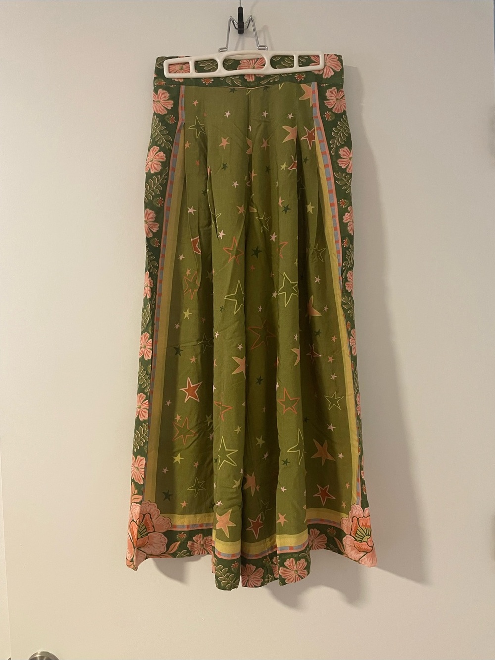 FARM Rio wide leg cropped pants with pockets - Picture 5 of 11